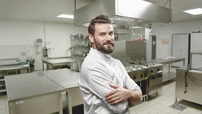 Chef In Kitchen