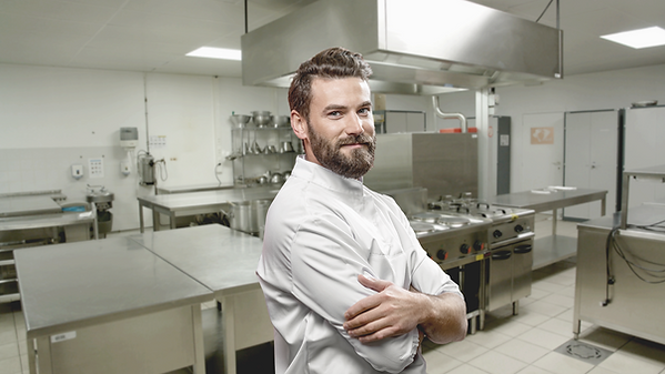 Chef in a Kitchen