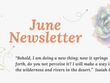 June 2025 Newsletter