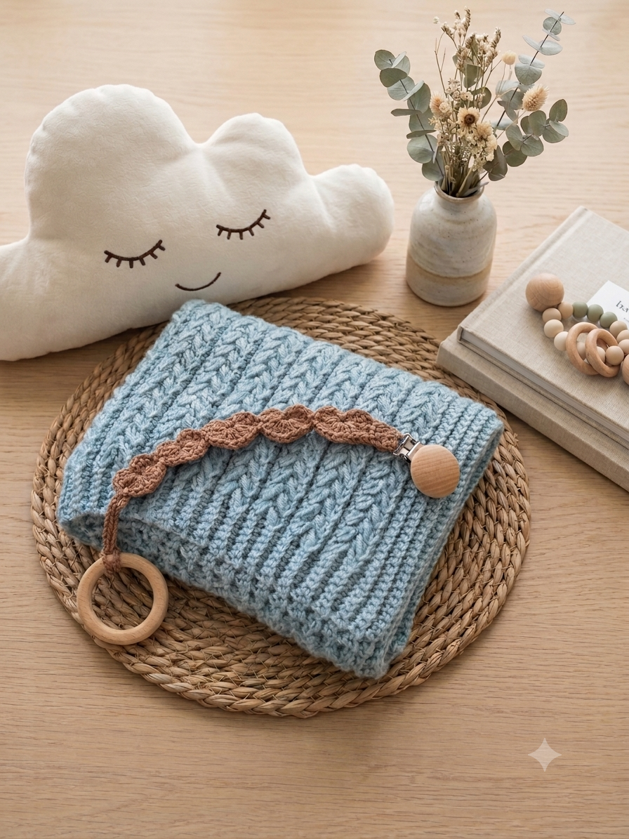 Couverture bébé "Tendresse"