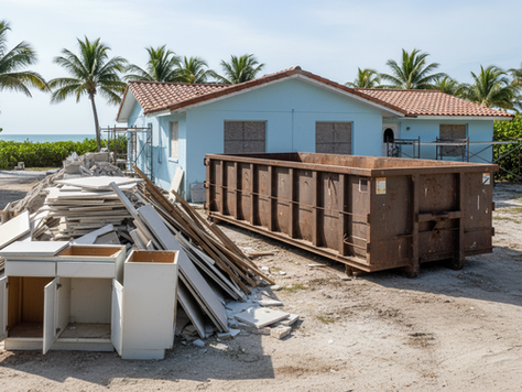 How to Choose the Right Dumpster Size for Cleanup Renovation and Construction Projects in Sarasota, Florida