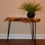 Thumbnail: Maple Burl Wood Table Night Stand Side Table