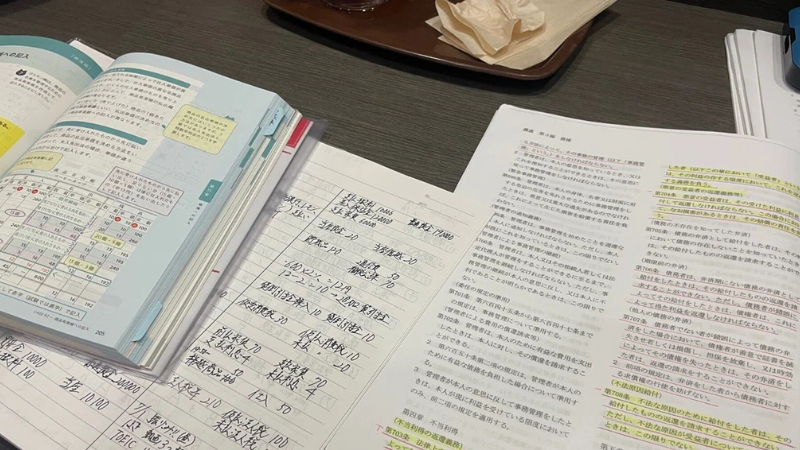 自習会の様子