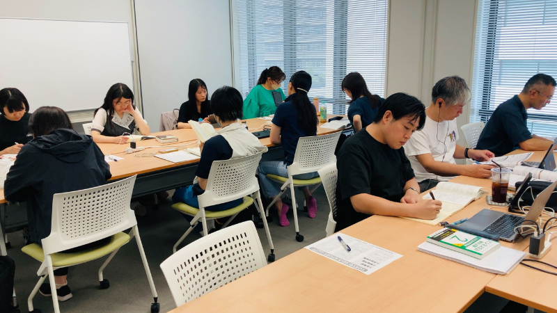自習会の様子