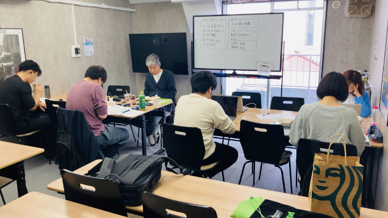 勉強スペース「スコレーカフェ」の様子