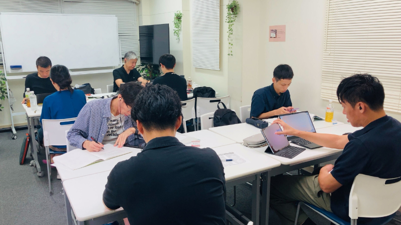 勉強スペース「スコレーカフェ」の様子