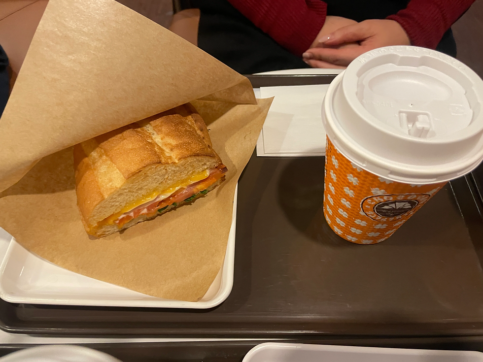 モーニングサンマルクホットサンド BLTセット