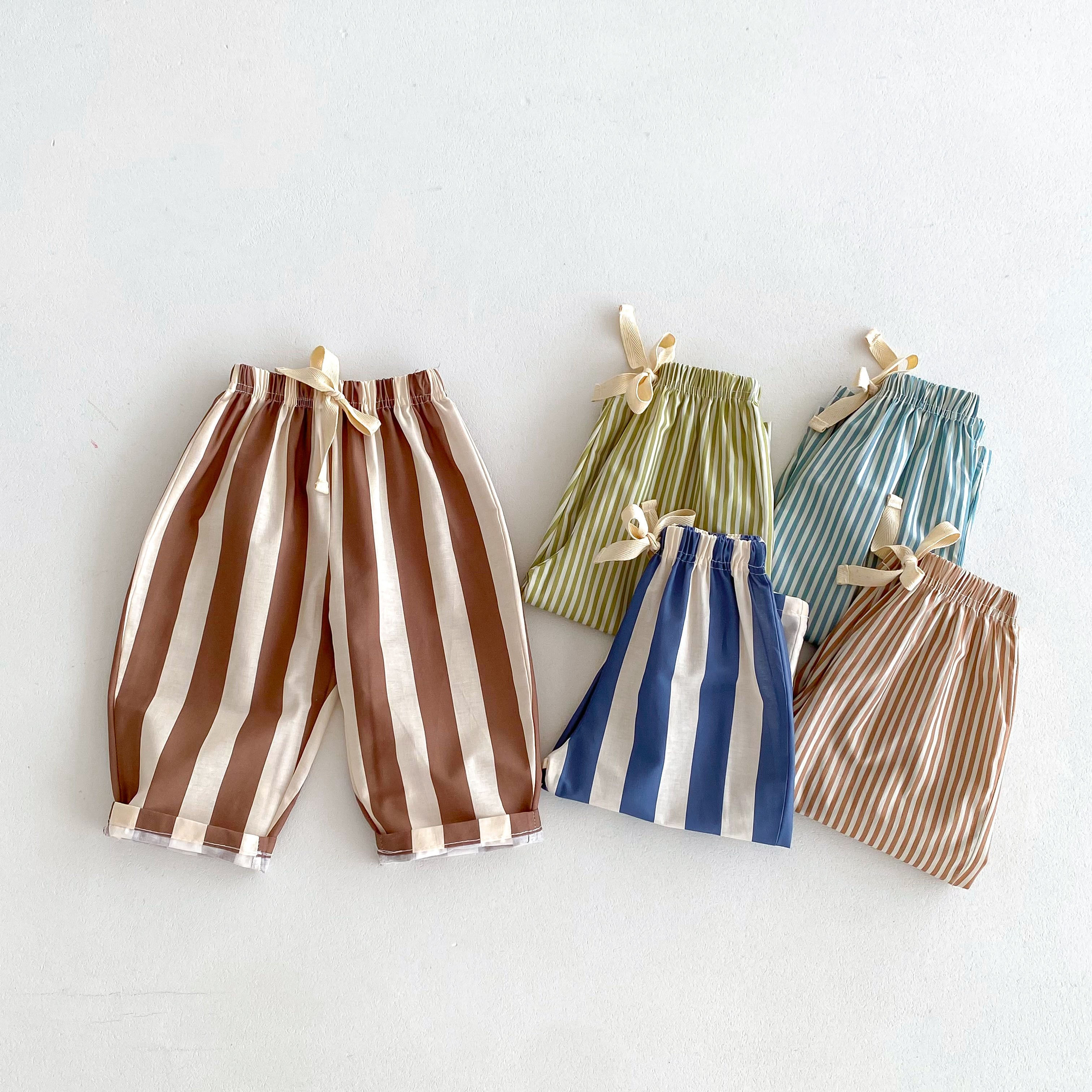 1 2 3 4 5year Old Kids Clothes Striped Harem Pants Fashion Casual Loose Children