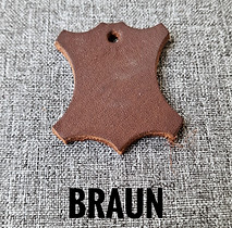 Fettleder braun
