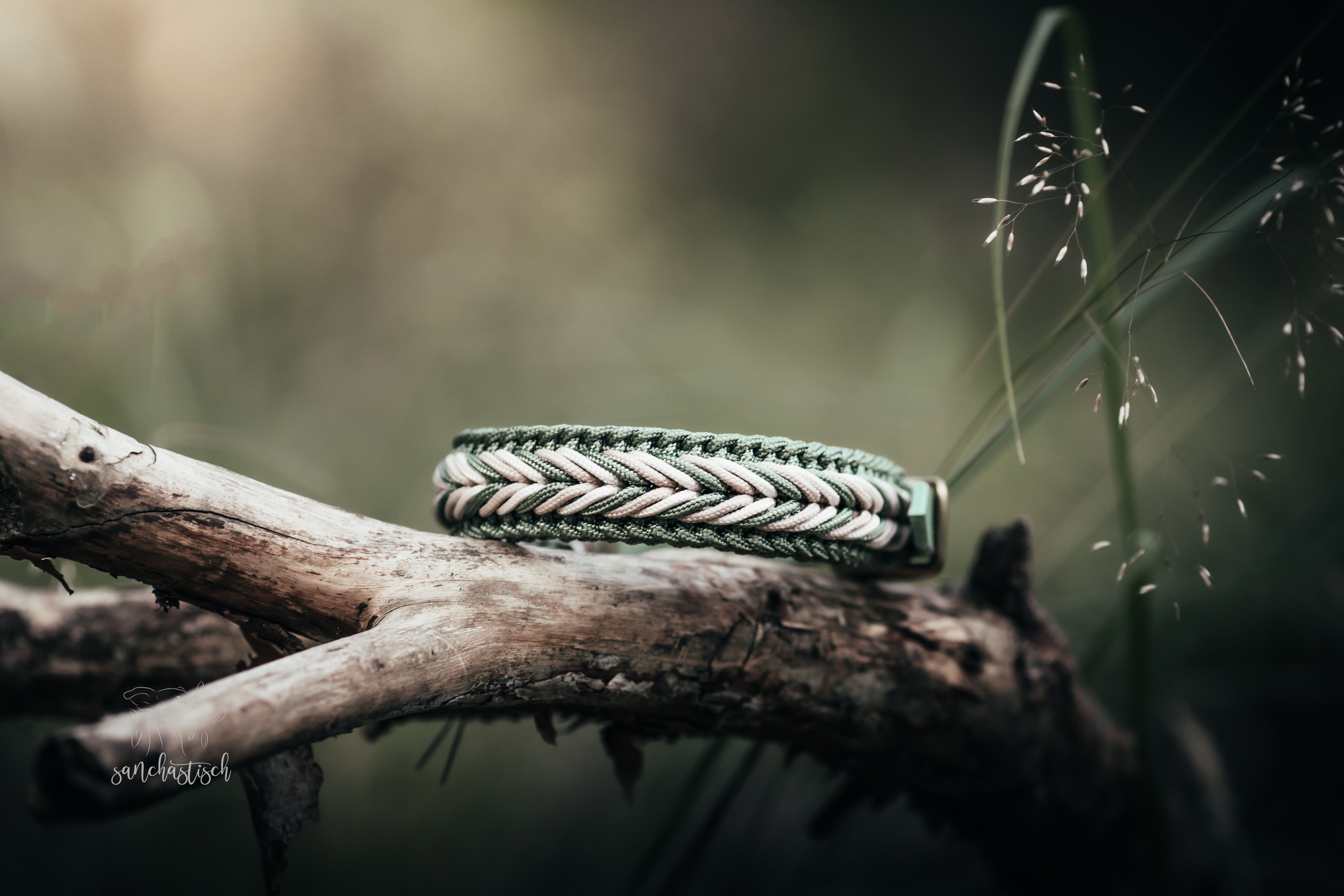 Paracordhalsband Hundehalsband