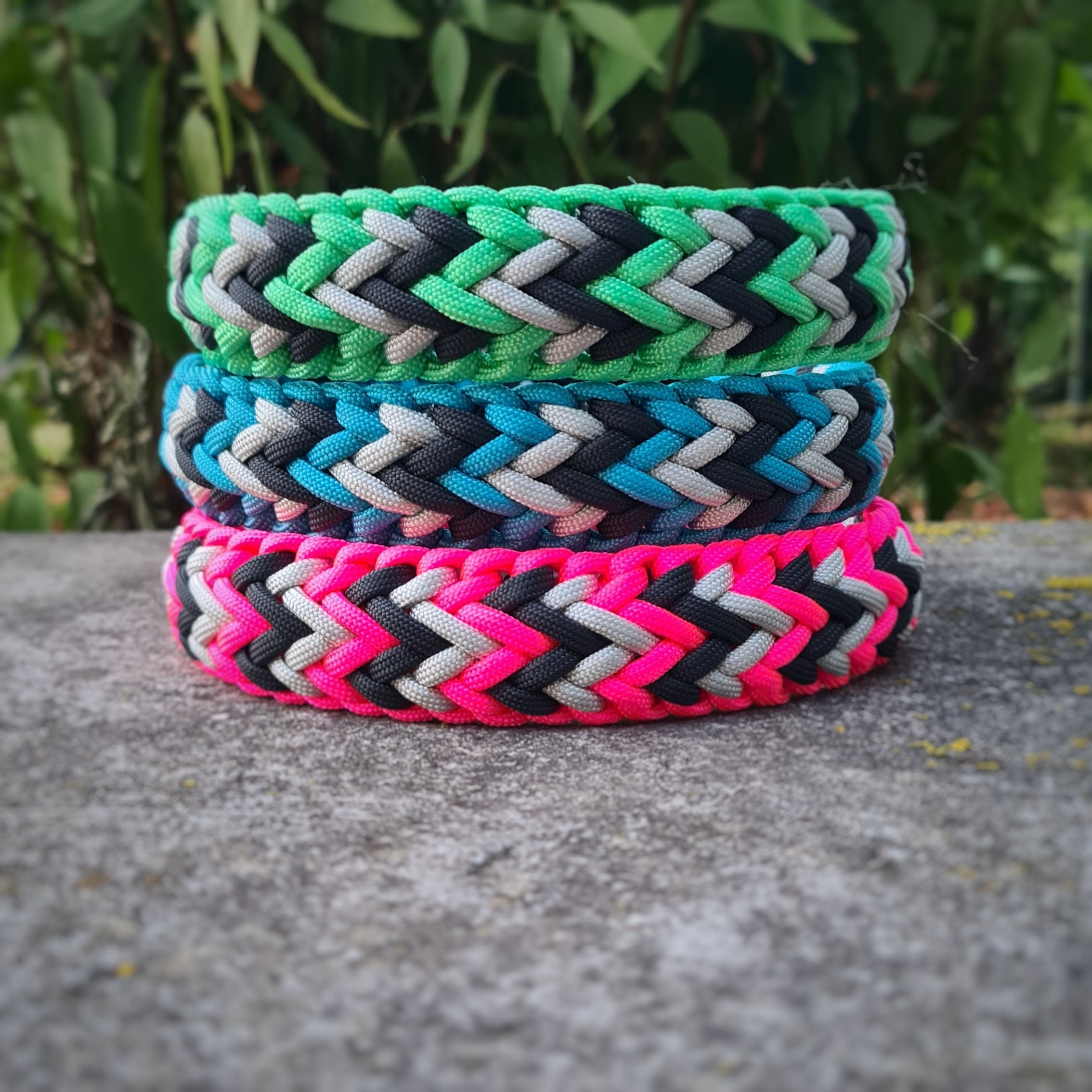 Halsband für Hunde Paracordhalsband