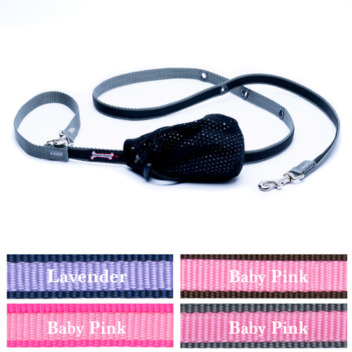 5/8" 2tone Hands Free Leash Smoochy Poochy