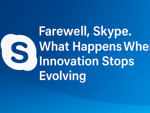 Farewell, Skype. What Happens When Innovation Stops Evolving