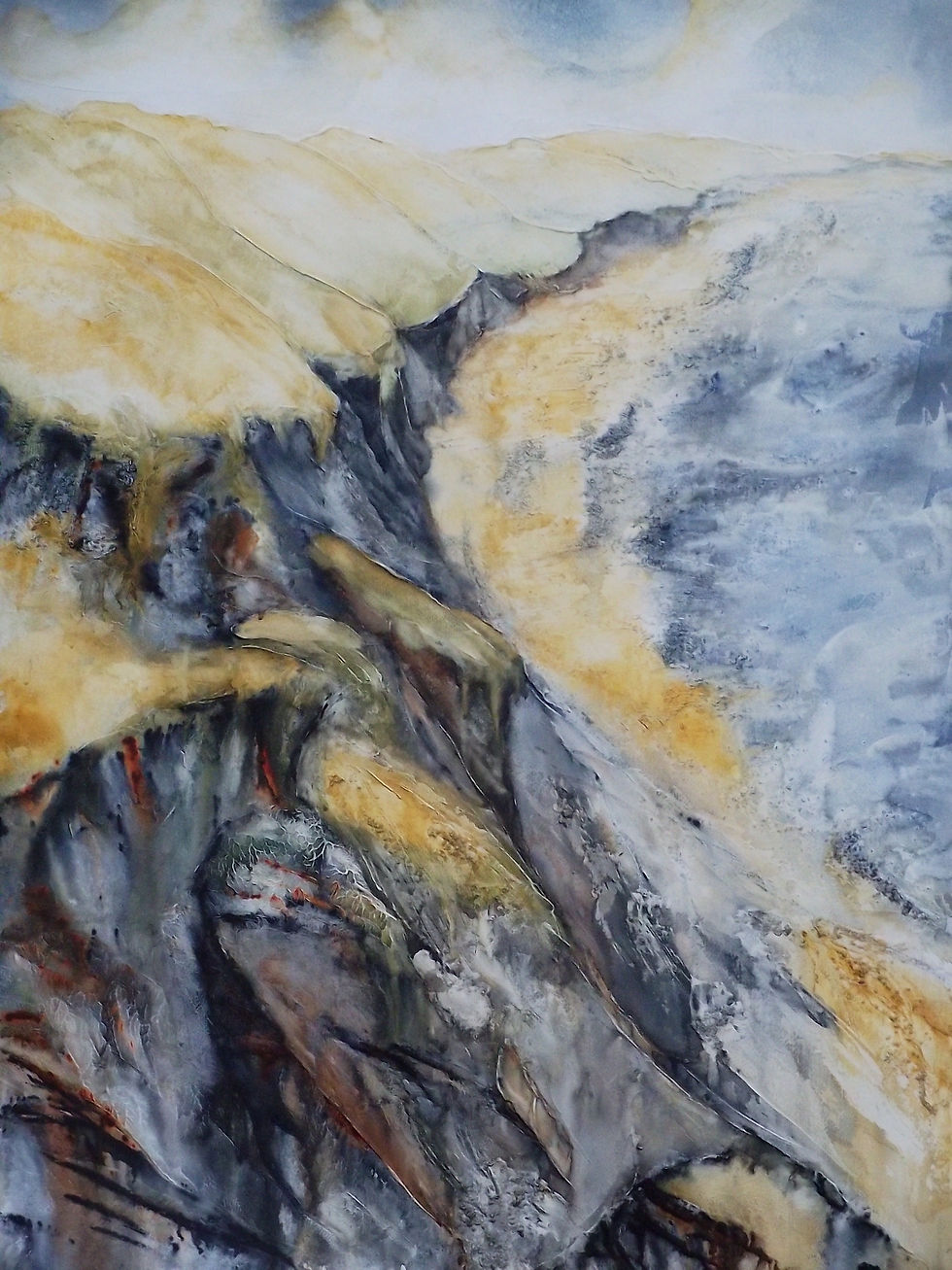 walking on the edge.