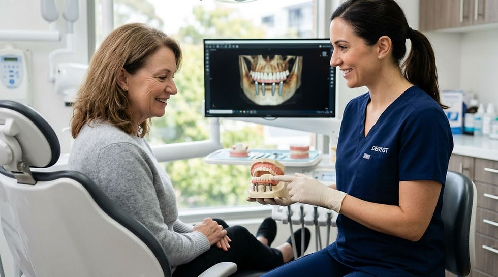 How Do All-on-4 Dental Implants in Houston Prevent Jawbone Loss and Facial Sagging