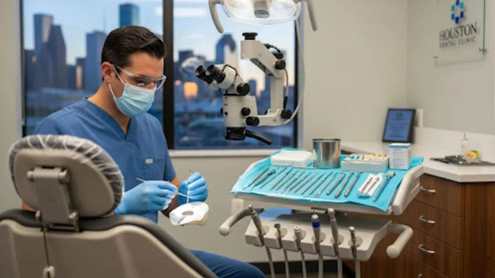 Emergency Root Canal in Houston — Fast Relief for Pain & Infection at Oral Family Dental