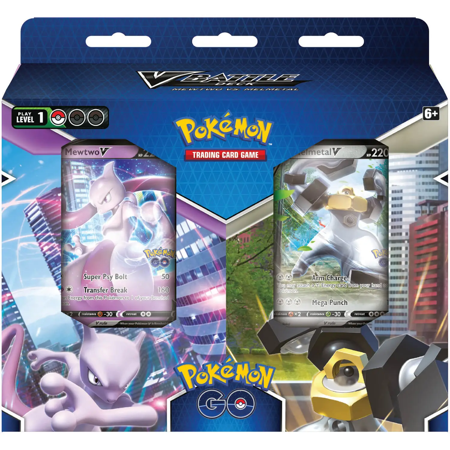 Pokemon Go Mewtwo vs. Melmetal Battle Deck Bundle