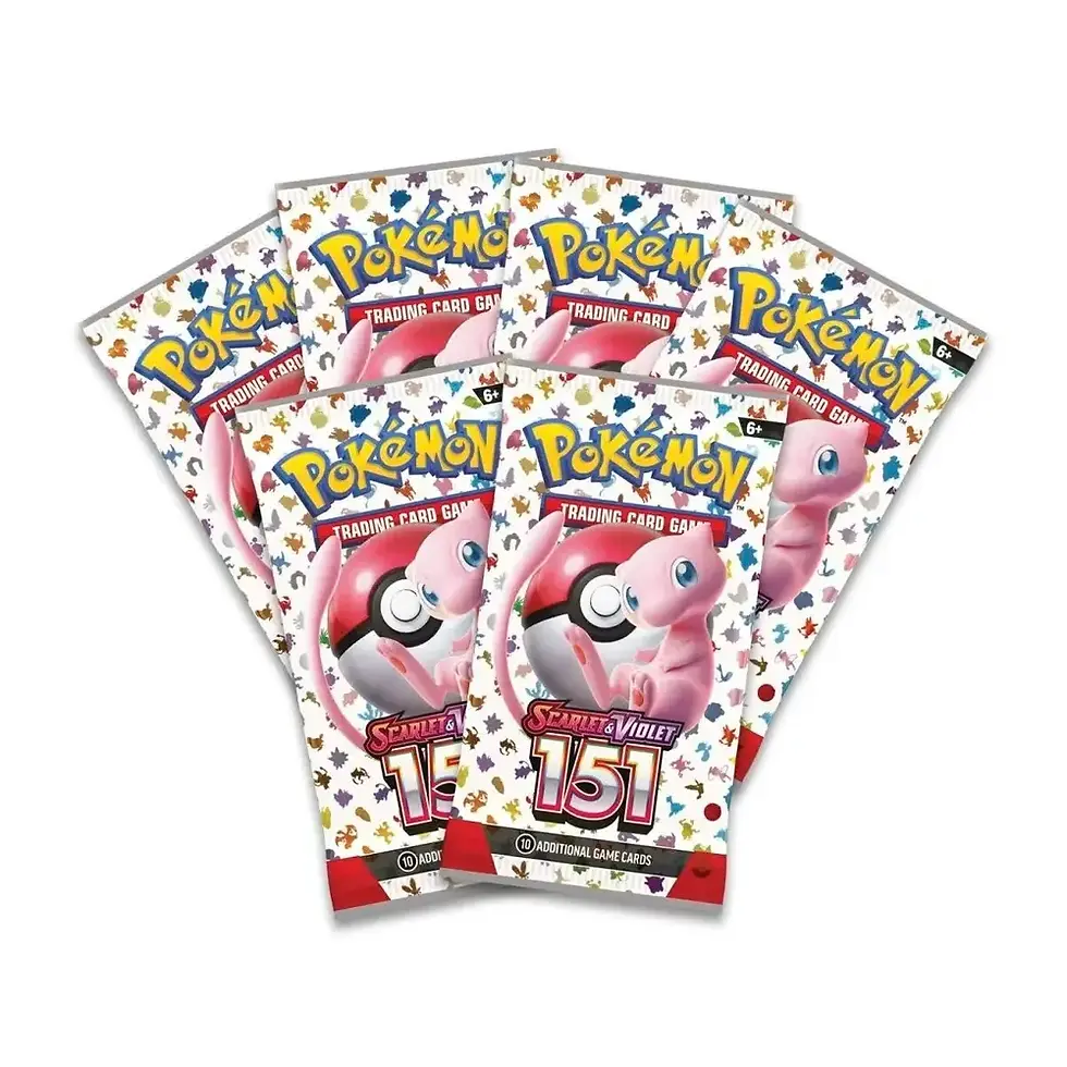 Miniaturebillede: Pokemon - 151 Special Scarlet & Violet Booster Bundle (6 stk)