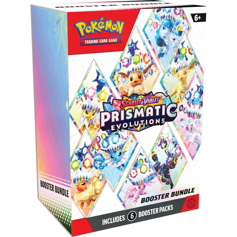 Pokemon PRISMATIC EVOLUTIONS Bundle Boks 6 pakker