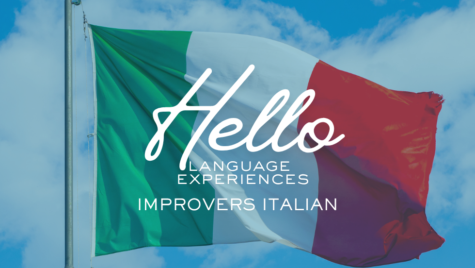 Exmouth: Improvers Italian (6 week course - Wednesdays)