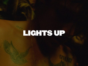 Harry Styles "Lights Up" single cover