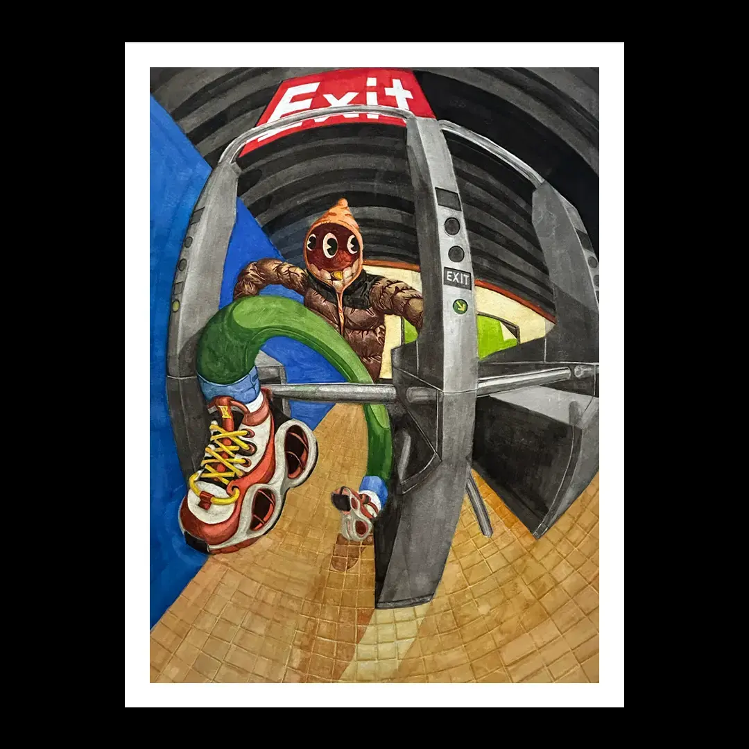 "Caute" Limited Edition Print