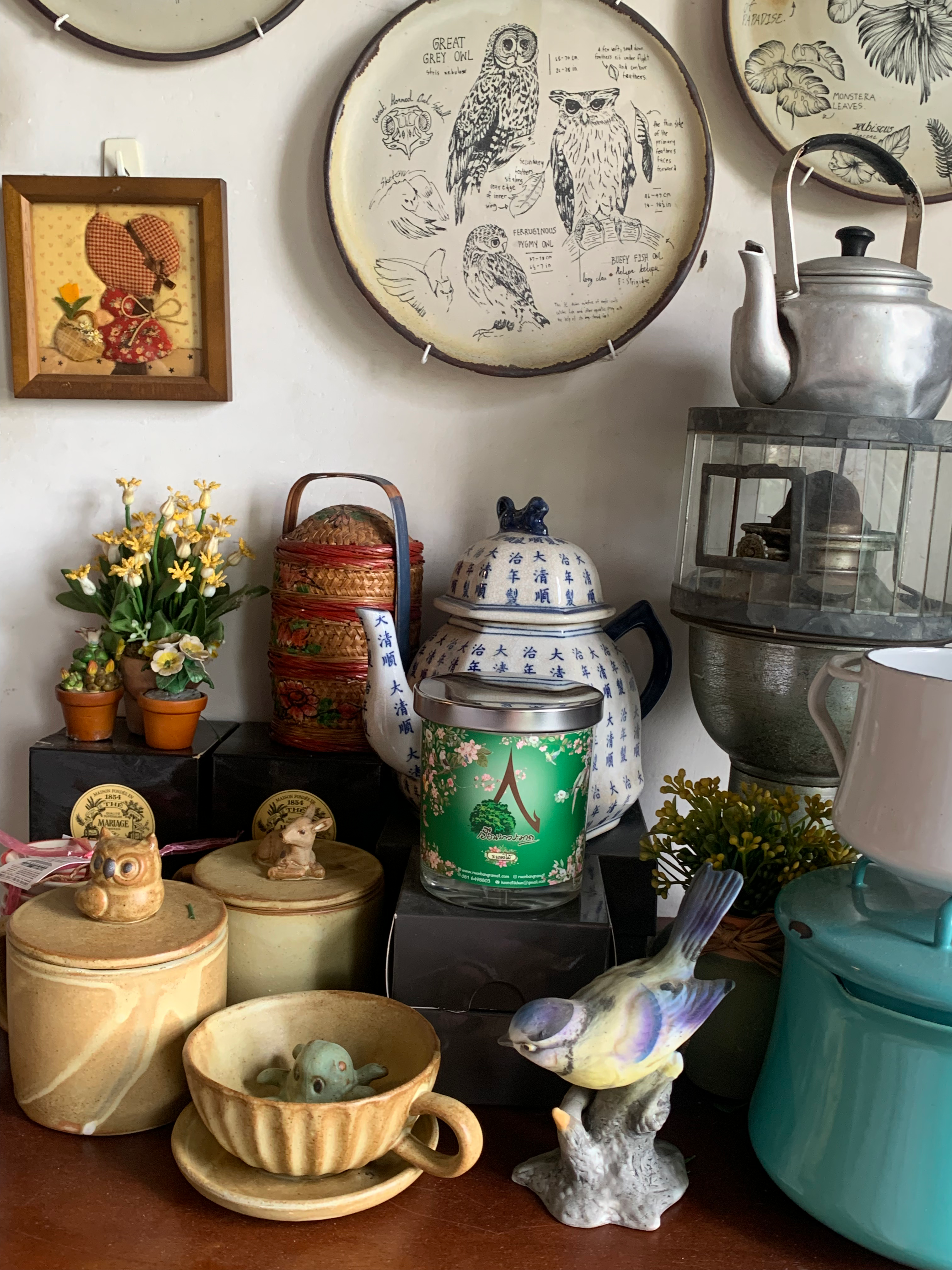 เทียนหอมกลิ่น รแนงไม้