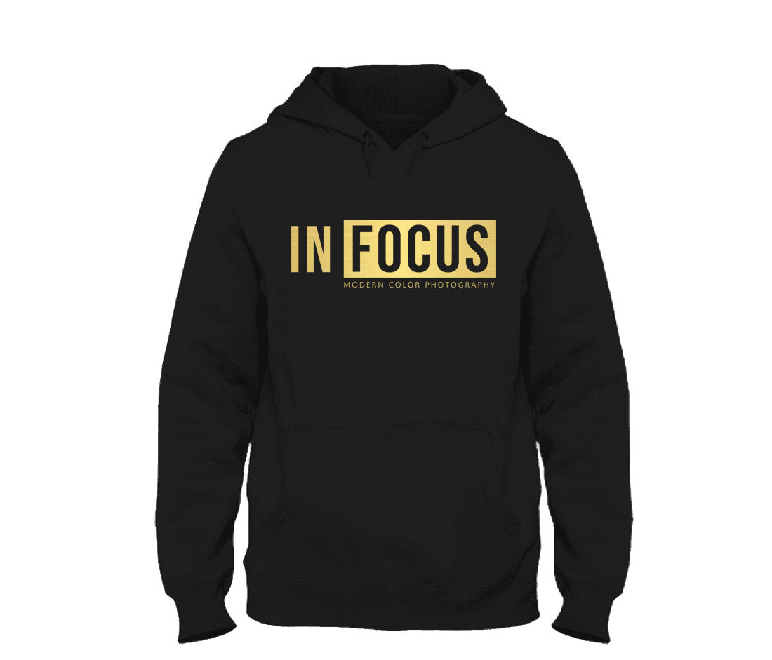 BLACK "IN FOCUS" MDC HOODIE