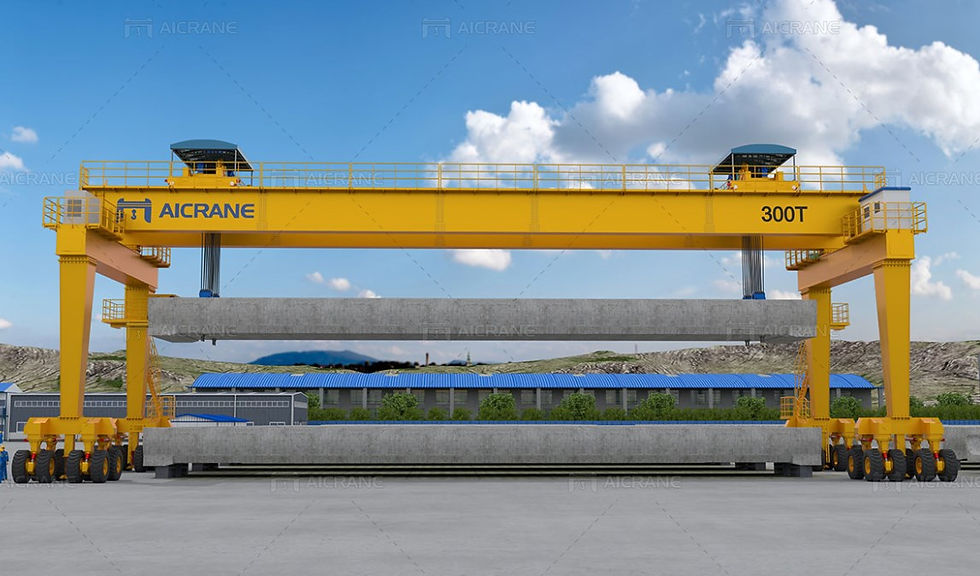 How Straddle Carrier Gantry Cranes Work