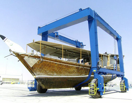 Do You Know The Various Parts Of A 50 Ton Travel Lift?