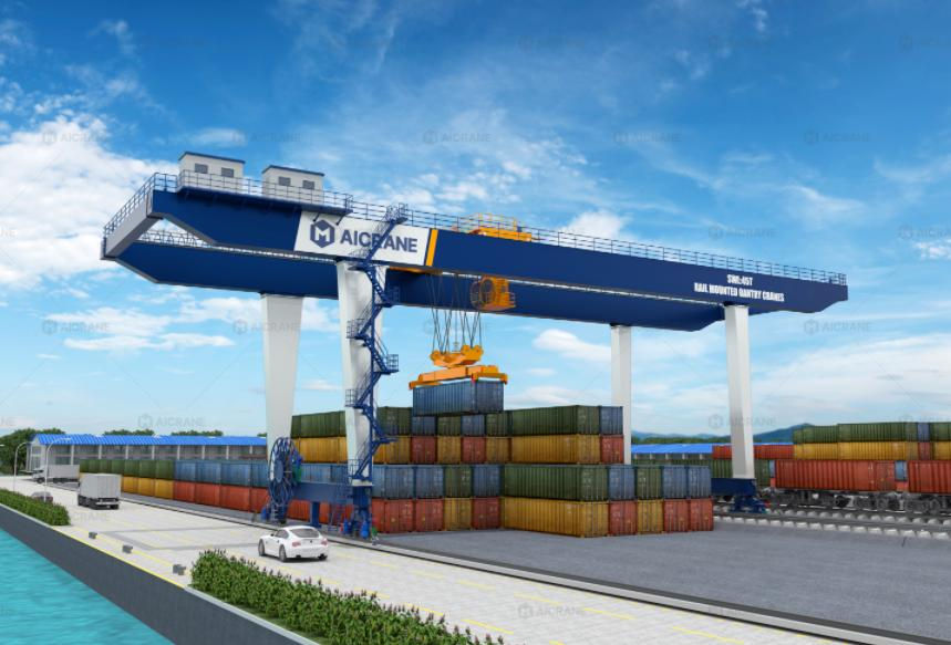 rail mounted gantry crane