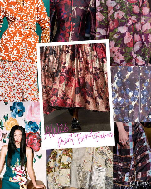 Our Top Print Trends for Autumn Winter 2026