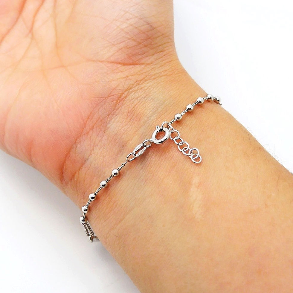 Miniatura: Cod. BR 654-ALD Bracciale Rosario