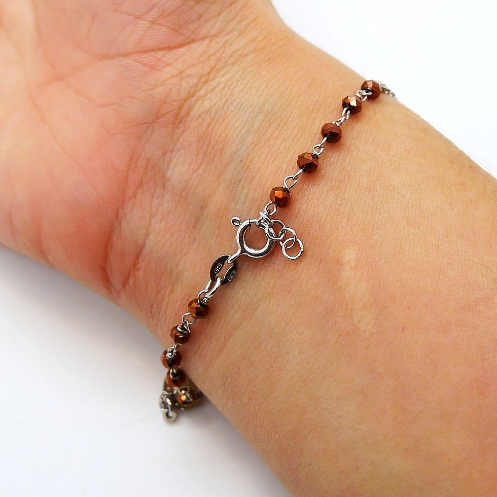 Miniatura: Cod. BR 653-MS Bracciale Rosario