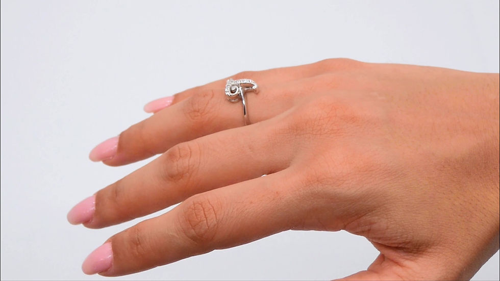 Miniatura: Cod. SR282 - T Anello Alfabeto
