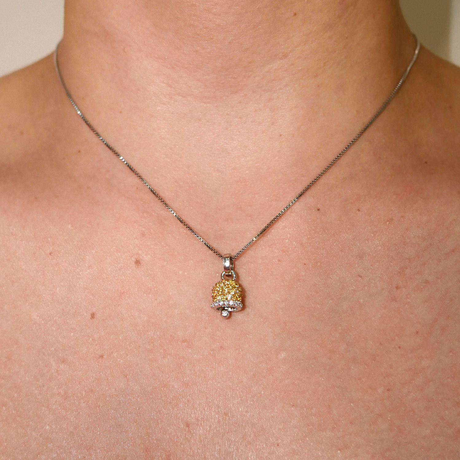 Cod. P-BELL-SS FULL ZC - Y Pendente Campanella