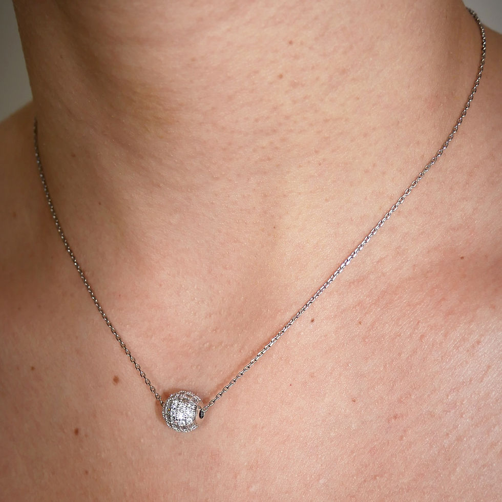 Miniatura: Cod. P58872 Collana Sfera Grande