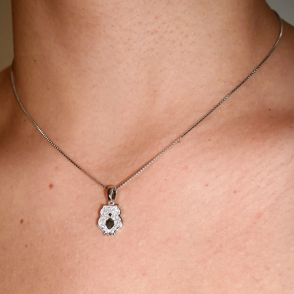 Miniatura: Cod. P58559 Collana Gufo