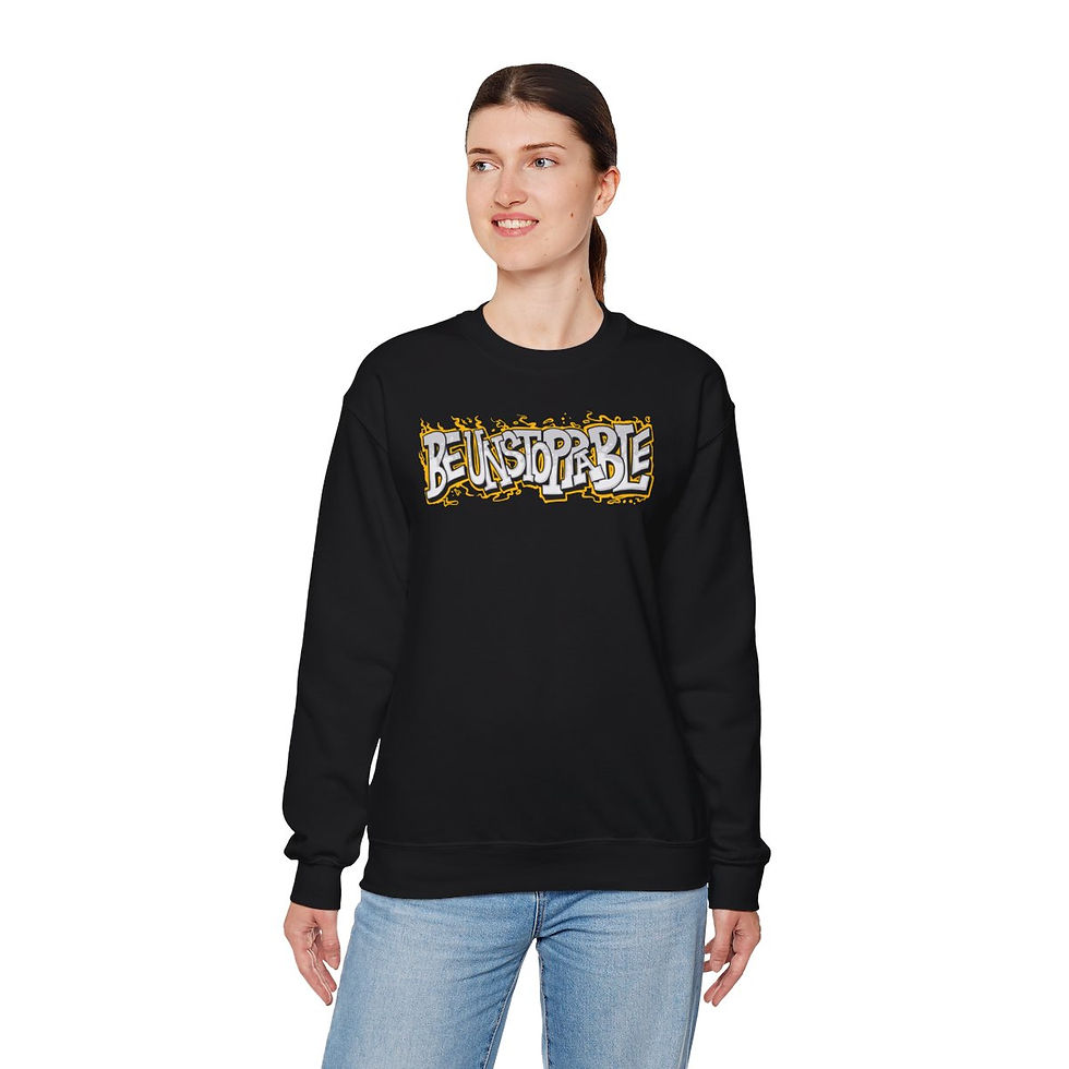 Thumbnail: TEEBOSSMAY PARIS Be Unstoppable Sweatshirt