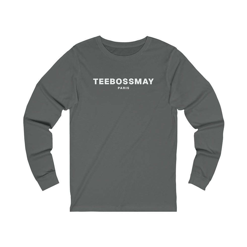 Thumbnail: Long-sleeved T-shirt with TEEBOSSMAY PARIS Logo
