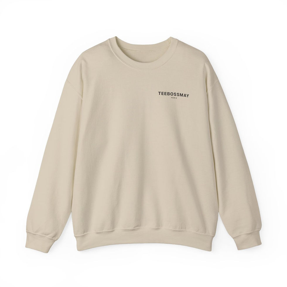 Thumbnail: Printed TEEBOSSMAY PARIS Micro Logo Sweatshirt