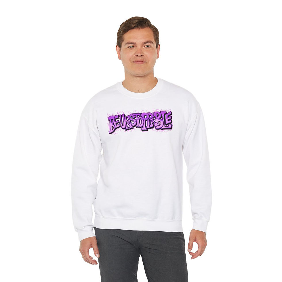 Thumbnail: TEEBOSSMAY PARIS Be Unstoppable Sweatshirt
