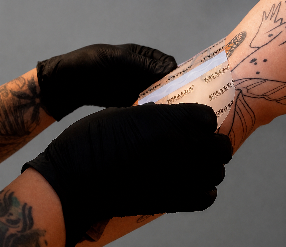 Parche o Second Skin para tatuaje