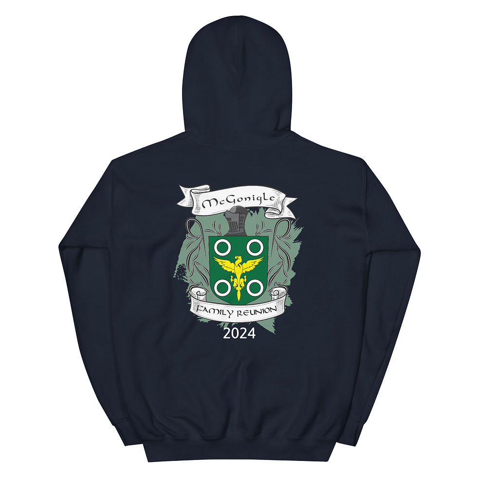 Thumbnail: McGonigle Reunion Crest Unisex Hoodie