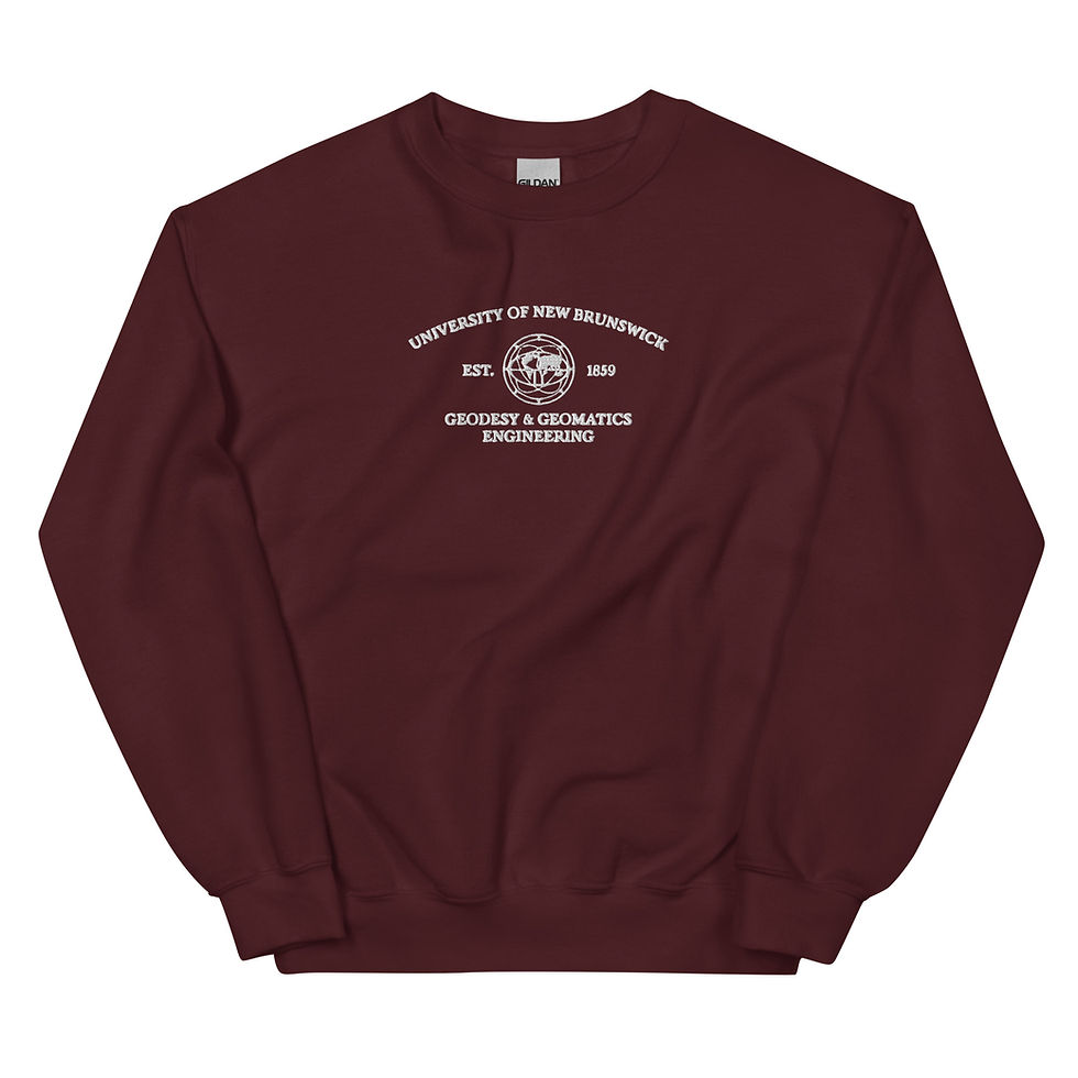 Thumbnail: UNB GGE Academic Design Crewneck