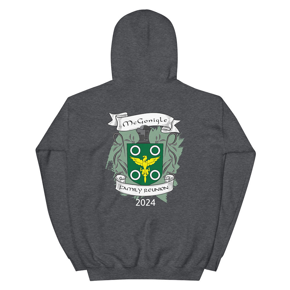 Thumbnail: McGonigle Reunion Crest Unisex Hoodie