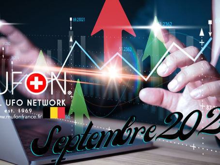 Rapport statistique mensuel du MUFON pour septembre 2024