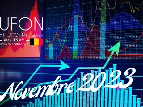 Rapport statistique mensuel du MUFON pour Novembre 2023