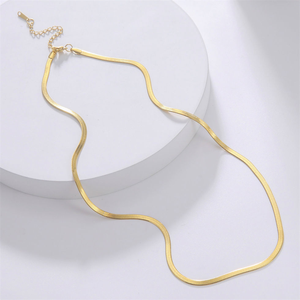 Thumbnail: Auréa Snake Chain Necklace