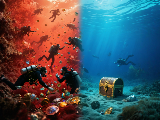 Understanding Marketing in a Blue Ocean vs. Red Ocean